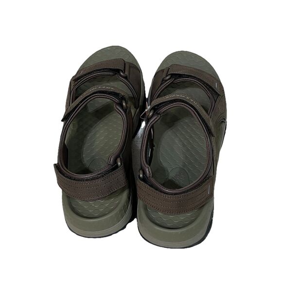 Skechers Men\'s Sz 12 Tresmen-Garo Open Toe Water Sandal Chocolate New Beach main image 7